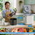 Electric Composter for Kitchen, 3.3L Smart Countertop Compost Bin, Low Noise