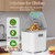3.3L Large Capacity Kitchen Composter, Whisper Quiet
