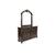 Kaimei Traditional Antique 9-Drawer Dresser with Mirror - Cherry or Walnut Finish