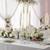 10PCS 8 Arm Acrylic Candelabra Candle Holders | Clear Candelabra Centerpieces for Tables