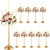 10 Pack Wedding Gold Candelabra Table Centerpieces 28 Inch Tall Candelabra Metal Candle Holder 5 Arm