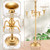 10 Pack Wedding Gold Candelabra Table Centerpieces 28 Inch Tall Candelabra Metal Candle Holder 5 Arm