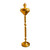 Eastern Orthodox Church Standing Candlestick, Golden Metal | 20 Candle Holes