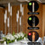 20PCS 5 Arm Acrylic Candelabra Centerpieces for Table,Clear Candle Stick Holders Bulk with Removeshade for Party