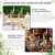 7 Arm Floor Candelabra Candle Holder Gold Centerpieces for Table Events Ceremony Dinner Party
