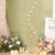 Fullvaseer 10pcs 9 Arm Candle Holder, Gold