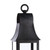 MY SWANKY HOME Classic Elegant Tall Black Vintage Style Candle Lantern Pillar Holder Outdoor