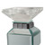 Michael Amini FS-MNTRL156-PK2 Montreal4 Tier Mirrored Candle Holder with Crystals, 2-Pack