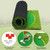 Nice C Indoor Golf Putting Green, Putting Mat for Home Practice | Golf Simulators, 3 Putting Holes, Realistic Slope
