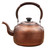 Premium Whistling Copper Tea Kettle for All Stovetops