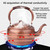 Whistling Tea Kettle - Stovetop Teapot with Ergonomic Handle