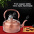 Ergonomic Whistling Tea Kettle, Fast Heating Stovetop Kettle with Loud Whistle