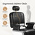 Reclining Barber Chair for Barbershop, Black
