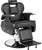 Professional Black Barber Chair for Barbershop, Heavy Duty