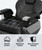 Professional Black Barber Chair for Barbershop, Heavy Duty