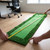 Luwecf Golf Putting Mat, Velvet & Artificial Grass Putting Green with Ball Trajectory Display, ers