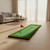 Tdoutop Golf Training Pad Putting Mat with Two Hole System and White Line Guide Custom Slope and Non Slip Rubber Base Suitable for Indoor Training Outdoor Practice Home use Office use 75cmx300cm