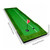 YIJU Golf Training Pad Putting Mat Putting Green Practice Mat with Two Hole Layout White Alignment Line for Home and Office Practice