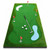 Lilihuimaoyi Indoor Golf Putting for Practice and Leisure Exercise, Golf for Beginners, Thickened, Medium Speed, 1.5 * 3.5m