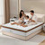 King Size Mattress 14 Inch, Hybrid Mattresses in a Box, Medium Firm Individual Pocket Springs Fiberglass Free