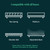 Tuft & Needle Mint Plush Hybrid Queen Mattress in a Box  with global components, supportive, cooling