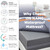 Youth Bedwetting Waterproof Mattress – Twin XL 5" Foam Mattress with Sealed Vinyl Cover, Easy Clean, Made in USA