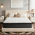 Vipbear Queen Mattress 14 in Firm Hybrid Memory Foam Mattress in a Box  with Individual Pocket Springs for Back Pain