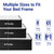 Vipbear Queen Mattress 14 in Firm Hybrid Memory Foam Mattress in a Box  with Individual Pocket Springs for Back Pain