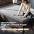 HOMCOM Queen Mattress, 14 Inch Gel Cooling Memory Foam Mattress Medium Firm | for Cool Night Sleep