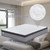 Queen Hybrid Mattress 12 Inch,Made in USA,Hypoallergenic Fabric,Cooling Gel Memory foam, Pocket Coils&Strong Edge Support