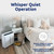 Rabbit Air A3 SPA-1000N HEPA Air Purifier, Odor Remover, White | Ultra Quiet, Wi-Fi Enabled for Home