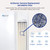 AIRDOCTOR AD5500i SMART 4-in-1 Air Purifier for Extra Large Spaces & Large Rooms- UltraHEPA, Carbon