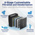 Rabbit Air A3 SPA-1000N HEPA Air Purifier, Odor Remover, Black | Ultra Quiet, Wi-Fi Enabled,