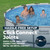 Durable Round Metal Frame Outdoor Backyard Pool, Puncture-Resistant Liner - Ladder and Cover Included, Gray