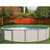 In The Swim 15' Round Above Ground Swimming Pool - Weekender Package - Featuring: Sand Filter