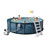 INTEX 28829EH 18ft X 52in UltraLuxe Premium Above Ground Swimming Pool Set with Smart Wi-Fi Enabled Dual Sand Filter Pump