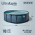 INTEX 28829EH 18ft X 52in UltraLuxe Premium Above Ground Swimming Pool Set with Smart Wi-Fi Enabled Dual Sand Filter Pump