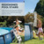 INTEX 28829EH 18ft X 52in UltraLuxe Premium Above Ground Swimming Pool Set with Smart Wi-Fi Enabled Dual Sand Filter Pump