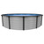 In The Swim Oasis 21 ft Round Above Ground Swimming Pool  - Durable Steel Frame Backyard Pool Structure