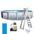 In The Swim 18' Round Above Ground Swimming Pool - Weekender Plus Package | Featuring: Sand Filter, Pump