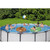 Bestway Steel Pro MAX 16' x 48" Durable Round Metal Frame Outdoor Backyard Pool, Puncture-Resistant Liner - Ladder and Cover Included, Gray