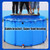 Large 2.5x0.8m PVC Pool for Outdoor Pet Bathing, Koi Breeding, Kids Wading Fun & Backyard Water Play