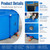 Frame Above Ground Pools Round 13 12 10 8 7 6 5 4 3 Ft, Adult Swimming Pool for Backyard