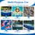 Frame Above Ground Pools Round 13 12 10 8 7 6 5 4 3 Ft, Adult Swimming Pool for Backyard