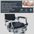 Barber Chair Heavy Duty 700 lbs - Salon Chair for Hair Stylist
