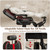 Professional Reclining Barber Chair with Adjustable Headrest,