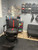 Professional Reclining Barber Chair with Adjustable Headrest,