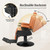 Heavy Duty Vintage Barber Chair, Brown