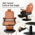 Heavy Duty Vintage Barber Chair, Brown