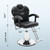 Reclining Barber Chair, Salon Chair for Hair Stylist